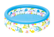 Basseng 3 ringer Ø102 cm 110 liter